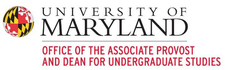 UMD associate provost logo